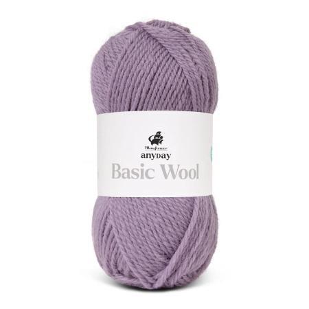 Basic wool, Støvet lilla