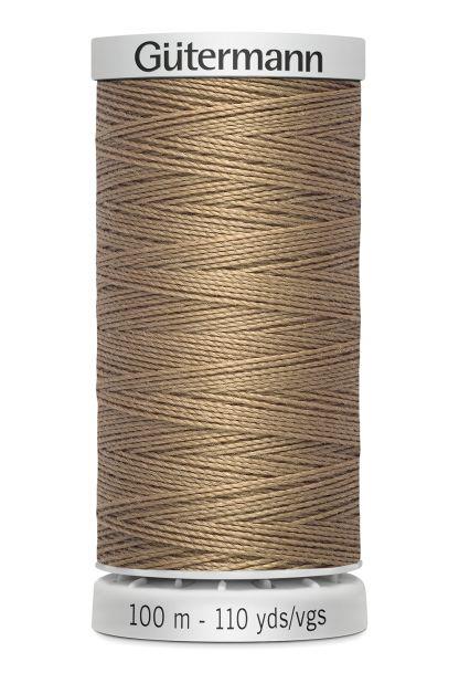 Ekstra Stærk tråd 100 meter, Mørk beige