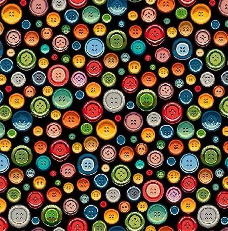 Gobelin m/knapper, Sort