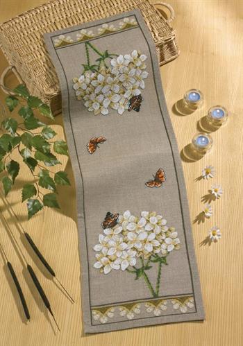 Hvid hortensia, Løber