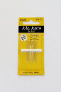 John James Chenille nål m/spids 22