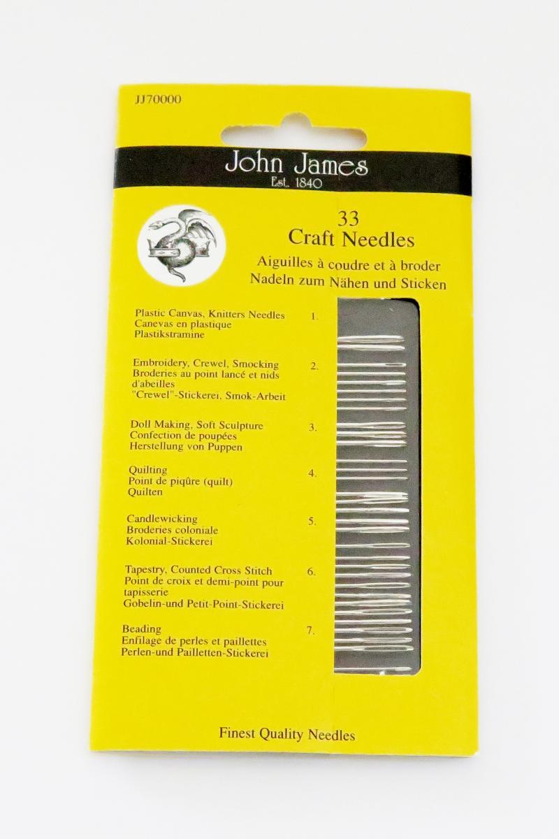 John James ass. 33 nåle