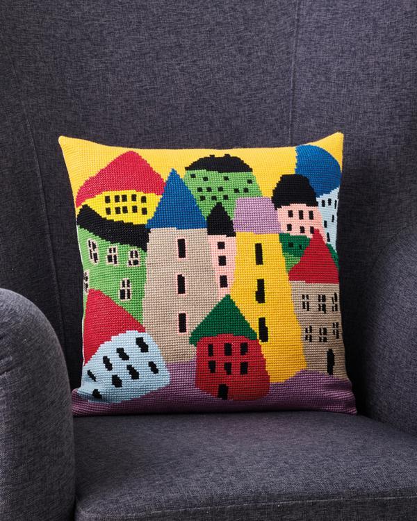 De skæve huse, Pude