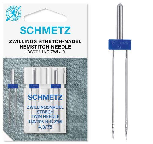 Schmetz Zwilling stretch nål 4,0/75