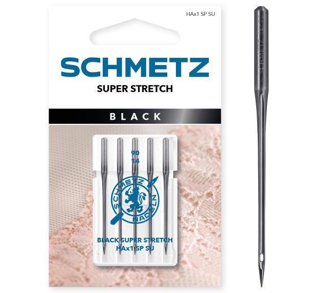 Schmetz super stretch Black 90