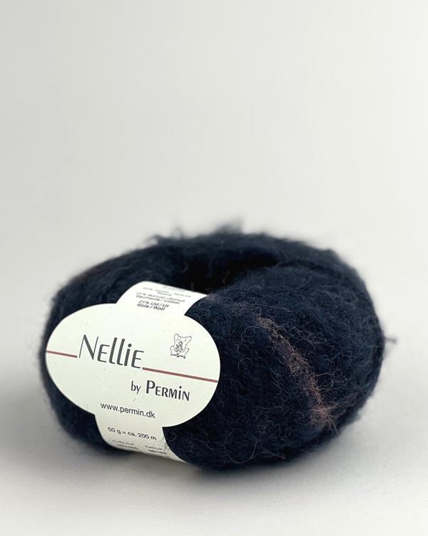 Nellie by Permin, Marine/rosa/bordeaux