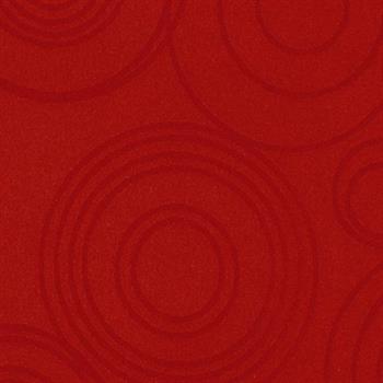 Dug-stof Jacqard, Rød