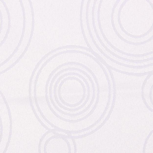 Dug-stof Jacqard, Hvid