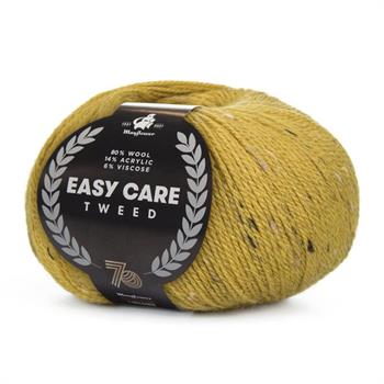Easy care tweed Gylden oliven