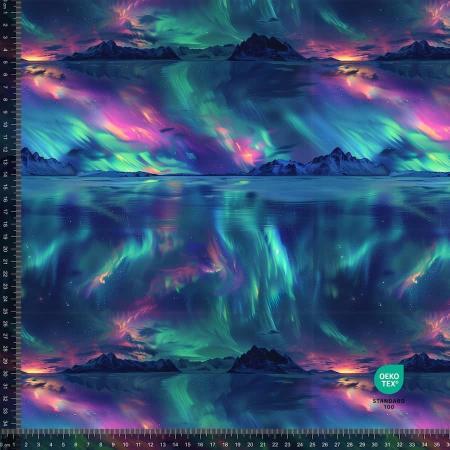 Økotex bomulds jersey, Nordlys