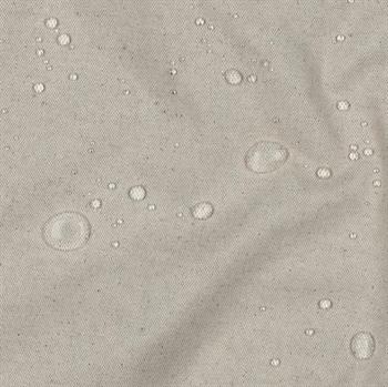 Coated canvas Linen look, Natural