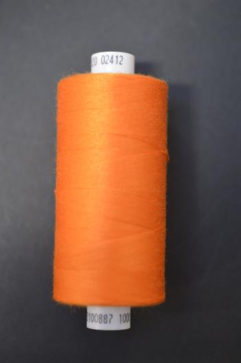 1000 meter tråd - Lys orange