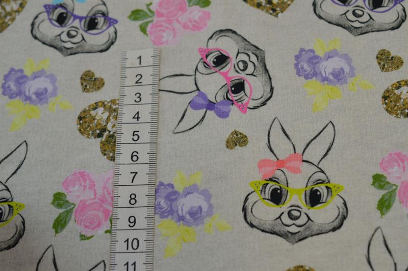 Økotex bomulds jersey m/Walt Disney