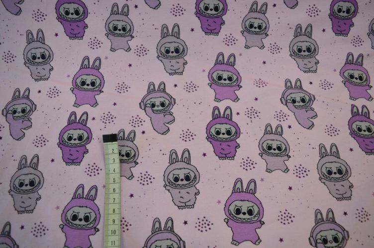 Økotex bomulds jersey, Labubu