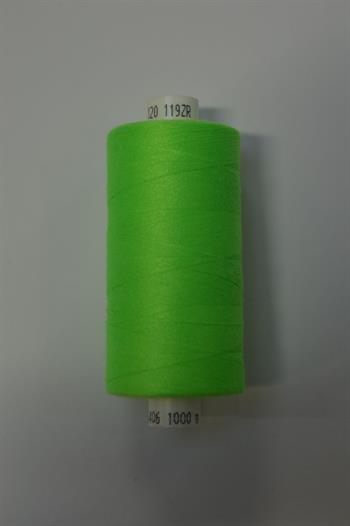 1000 meter tråd - Neon grøn