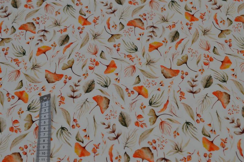 Økotex bomulds jersey m/blade