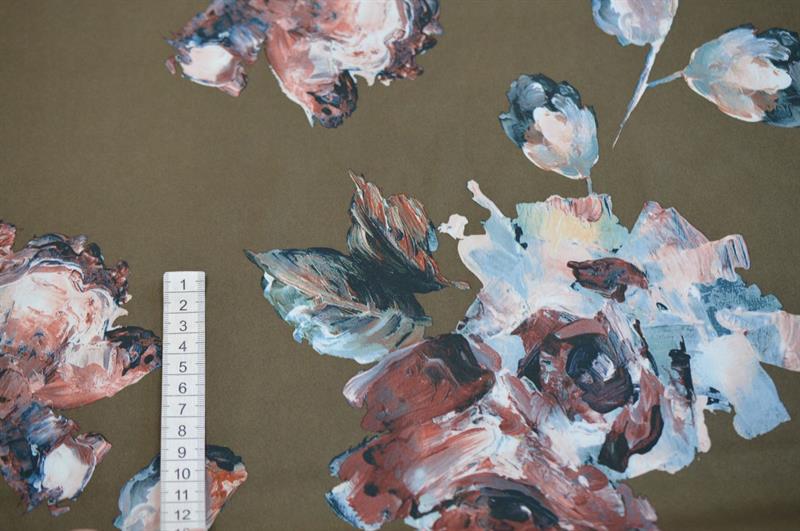 Økotex Polyester m/elastan Magnolia 