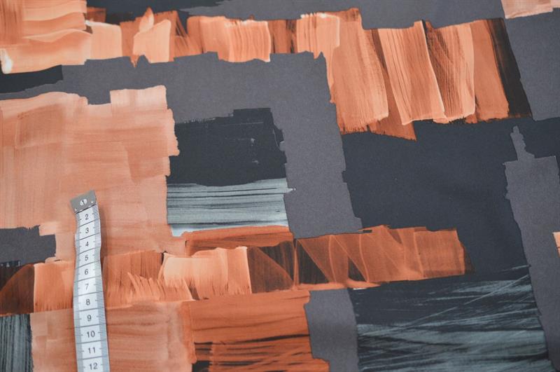 Polyester/elastan Magnolia stretch Brun