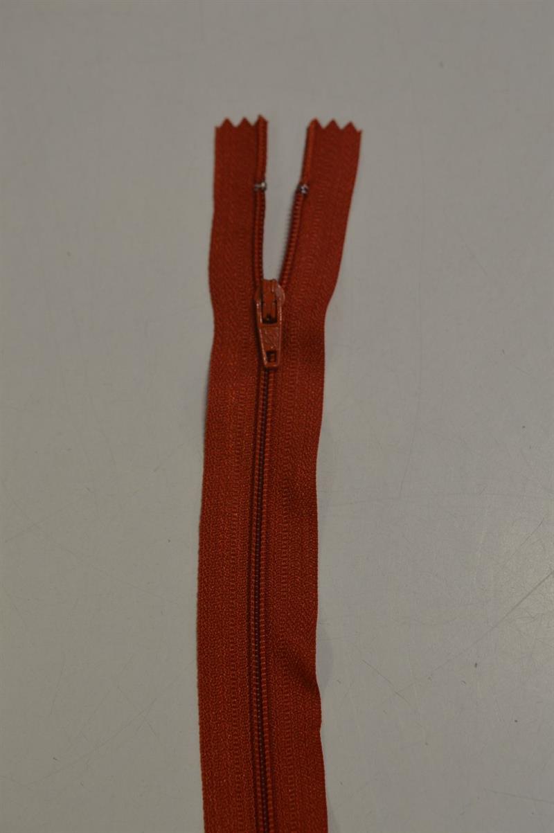 Kjolelås, ikke delbar RUST 25