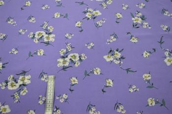 Polyester spandex Flowers, Lavender
