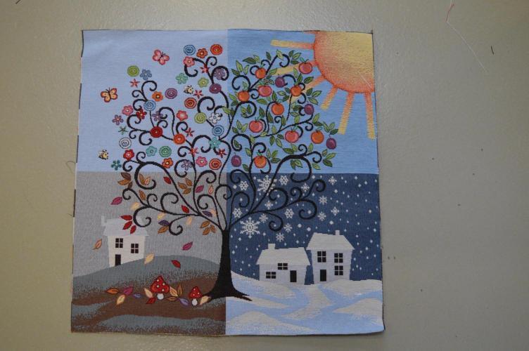 Gobelin stykke, Livstræet