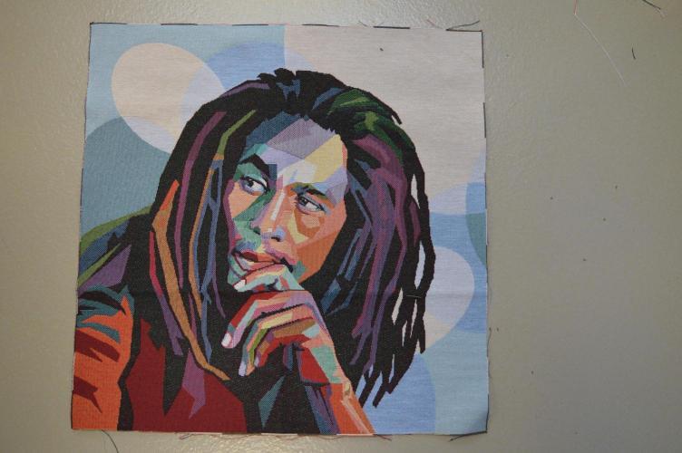 Gobelin stykke, Bob Marley