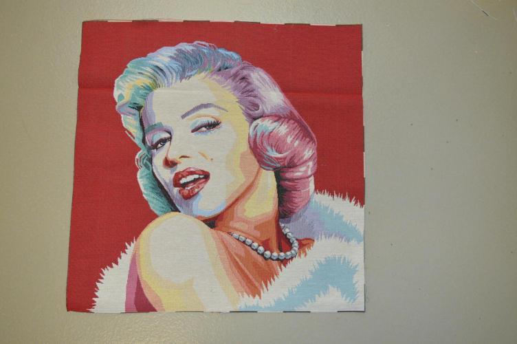 Gobelin stykke, Marilyn Monroe