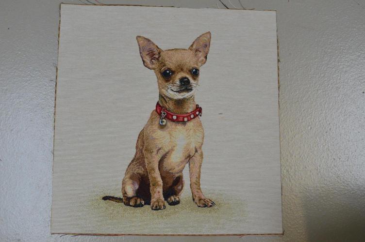 Gobelin stykke, Hund