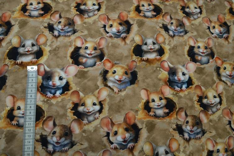 Økotex bomulds jersey, Mus