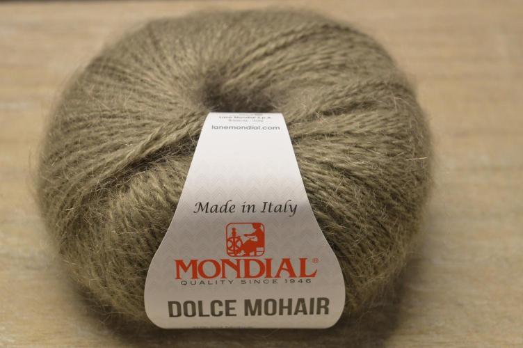 Dolce mohair, Mørk beige