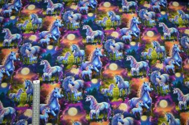 Økotex bomulds jersey, Heste