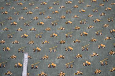 Poplin, Entreprenørmaskiner