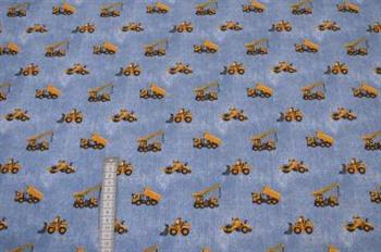 Poplin, Entreprenørmaskiner