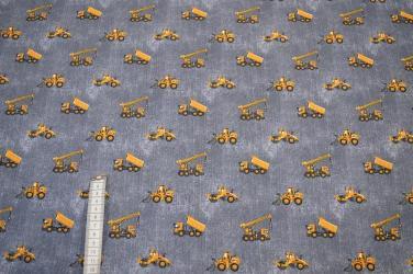 Poplin, Entreprenørmaskiner