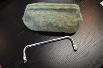 Clutch frame/taskebøjle 10 x 21cm