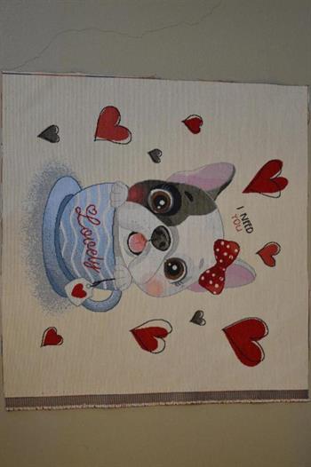 Pude/taske stykke, Hund