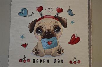 Pude/taske stykke, Hund