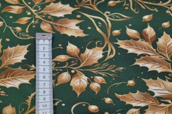 Økotex bomulds jersey, Kristtjørn grøn