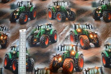 Økotex bomulds jersey, Traktor