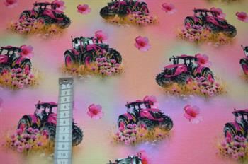 Økotex bomulds jersey, Traktor