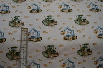 Økotex bomulds jersey, Entreprenørmaskiner