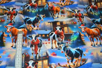 Økotex bomulds jersey, Jule køer