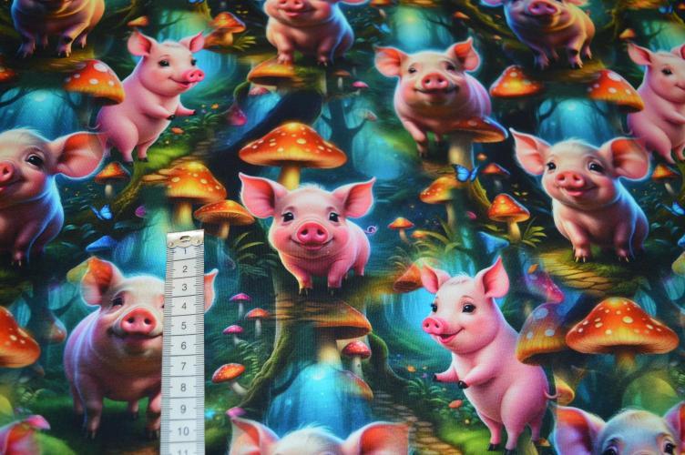 Økotex bomulds jersey, Grise