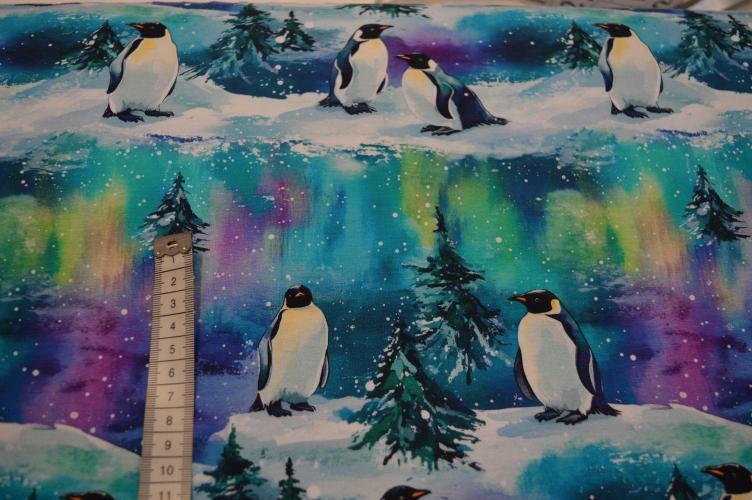 Økotex bomulds jersey, Pingviner