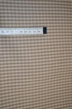 Beige ternet bomuld
