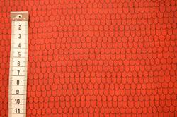 Rød/Bordeaux m/teglmønster