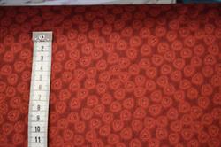 Rød/bordeaux m/hjerter