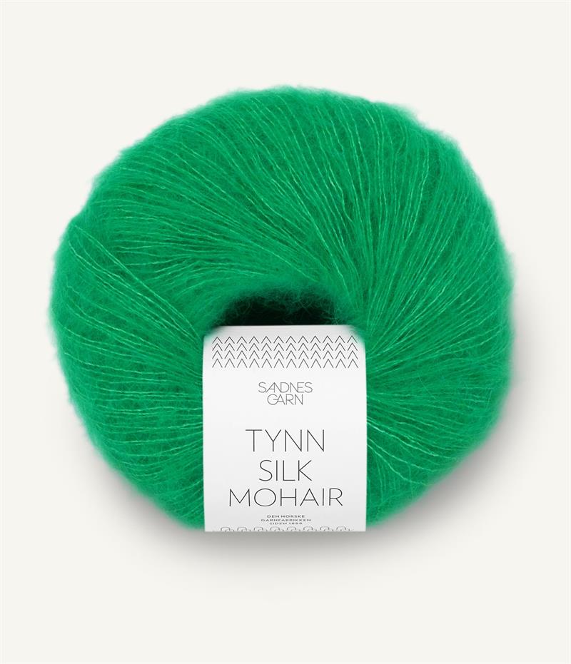 Tynn Silk mohair Jelly bean green