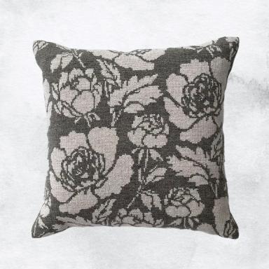 Hvide roser - Pude - Baldyre