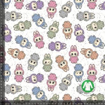 Økotex bomulds jersey, Labubu